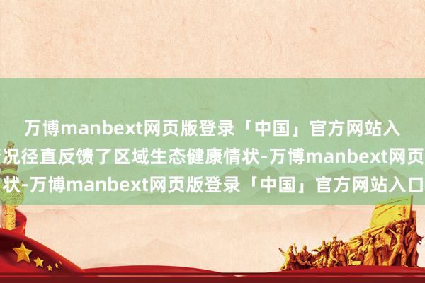 万博manbext网页版登录「中国」官方网站入口它们的数目和散播情况径直反馈了区域生态健康情状-万博manbext网页版登录「中国」官方网站入口